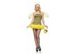 Leg Avenue Bumble Bee Fancy Dress Costume Outfit S/M