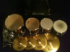 Drum kit with Sabian Cymbals